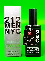 Тестер мужской Carolina Herrera 212 Men NYC 65 ml