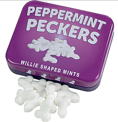 Набір цукерок без цукру у формі пенісів Peppermint Peckers