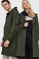 Urbanshop Дощовик Rains 18140 Fishtail Parka колір зелений перехідна 18140.03-Green РОЗМІРИ ЗАПИТУЙТЕ