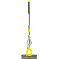 Швабра Eco fabric EF-2720 PVA-насадка 27 см м'яка з ручкою телескоп, 97-130 см