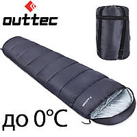 Спальный мешок кокон Outtec Mummy демисезон синий