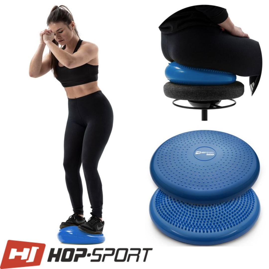 Балансувальна подушка Hop-Sport HS-R034BC синя, фото 1