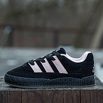 Кросівки Adidas Adimatic Black Rose / Адідас Адіматік Чорні з Рожевим, фото 5