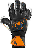 Вратарские перчатки Uhlsport SPEED CONTACT SOFT FLEX FRAME черно-бело-оранжевые 1011267 01