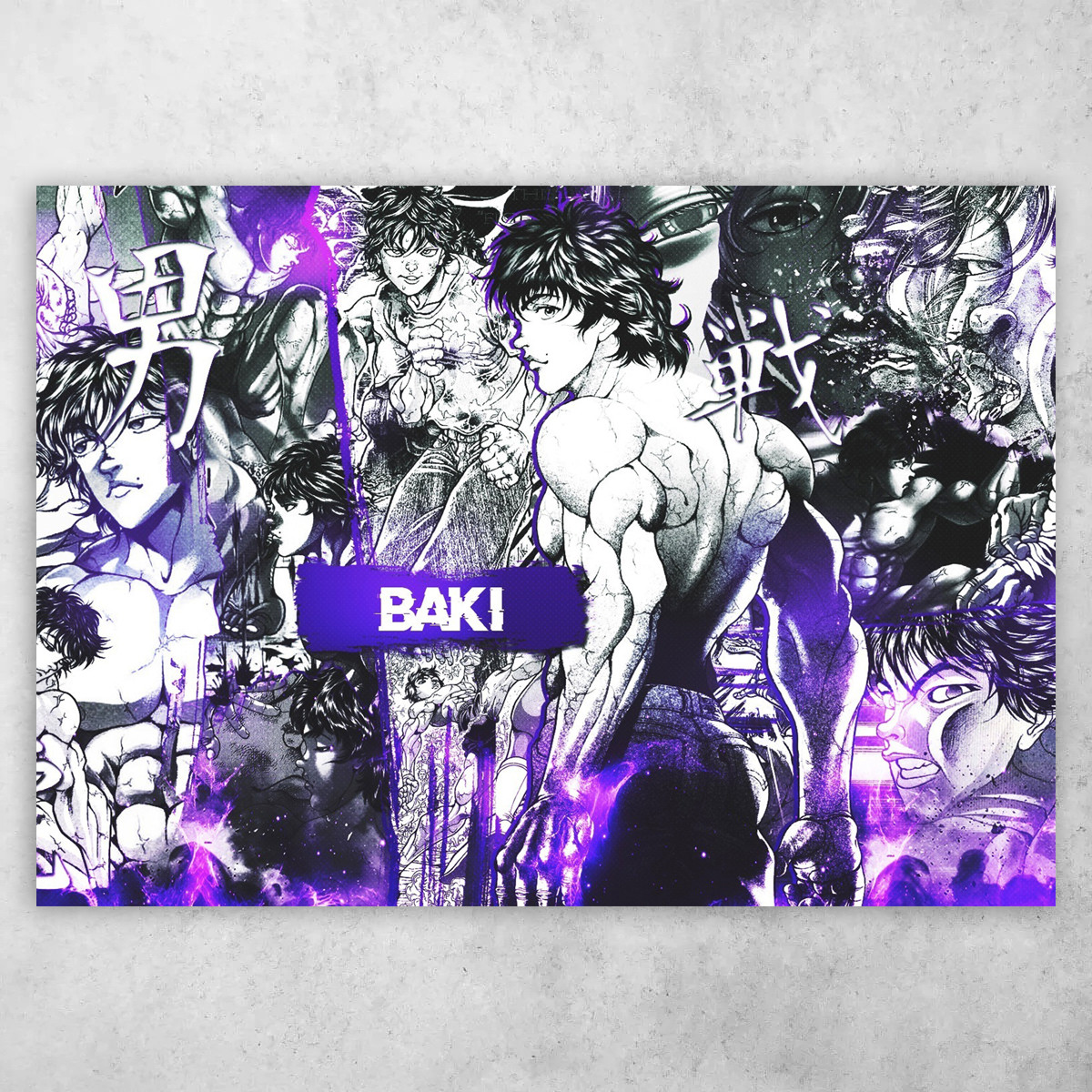 Аніме плакат постер "Боєць Бакі / Baki the Grappler" №6, фото 1
