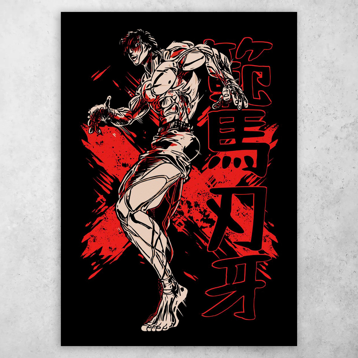 Аніме плакат постер "Боєць Бакі / Baki the Grappler" №10, фото 1