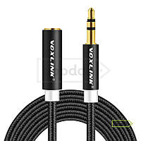 Аудіо кабель - Voxlink 3.5 mm на 3.5 mm F/M 2 метра