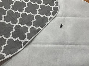 Чохол на прасувальну дошку з металізованої тканини на повсті 110*30 см Laundry S, фото 4
