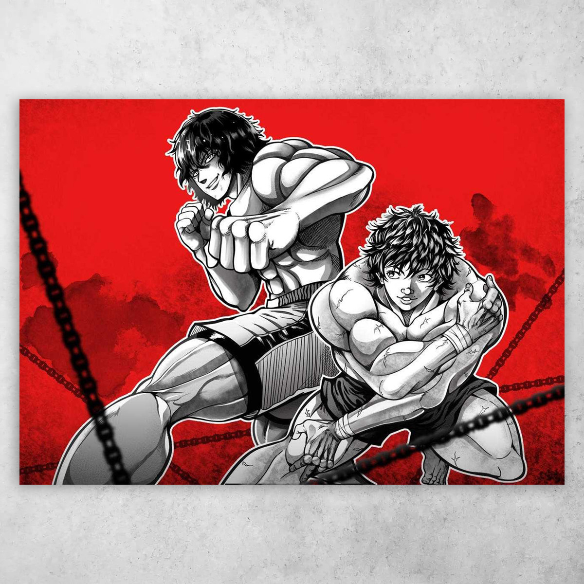 Аніме плакат постер "Боєць Бакі / Baki the Grappler" №12, фото 1