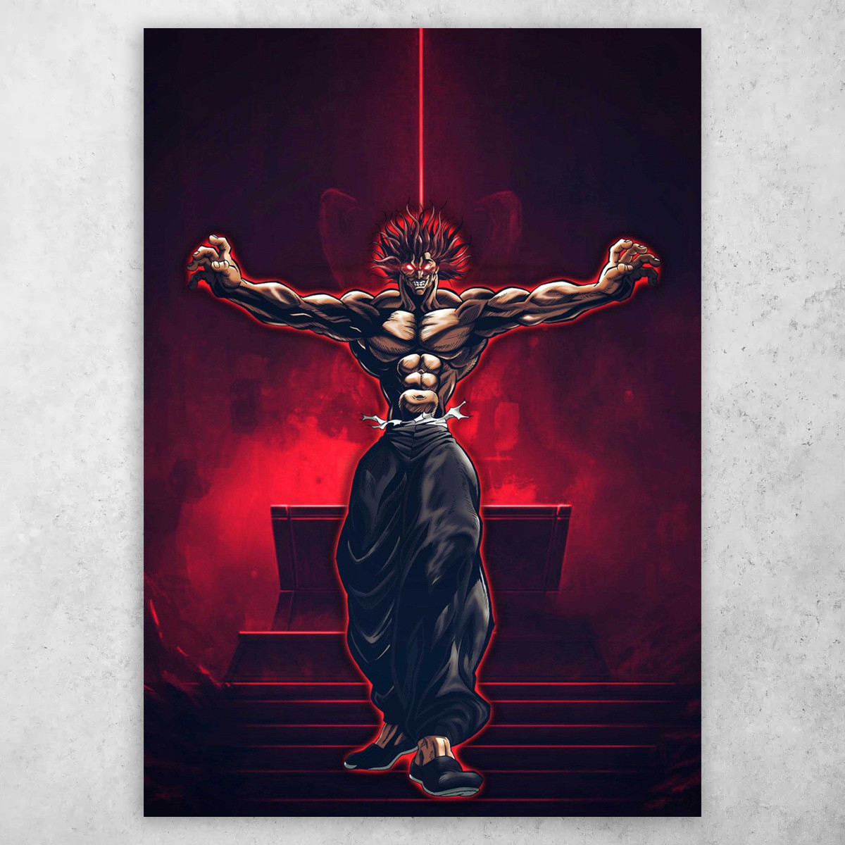 Аніме плакат постер "Боєць Бакі / Baki the Grappler" №13, фото 1