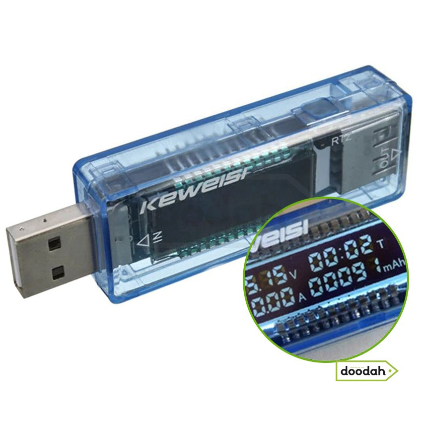 Тестер USB-вольтметр, амперметр — Keweisi