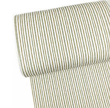 Сатин (бавовняна тканинна) розміта смужка зелено-бежева (ширина 160 см, 120 г/м2)