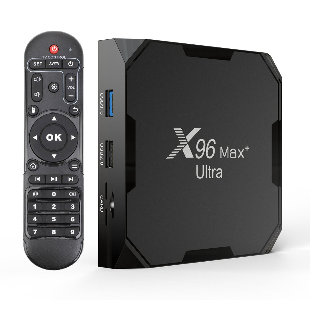 Смарт-приставка X96 Max Plus Ultra 4/32 GB Amlogic S905 X4 Android 11