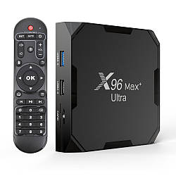 Смарт-приставка X96 Max Plus Ultra 4/32 GB Amlogic S905 X4 Android 11