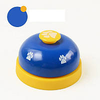 Игрушка Звонок для тренировки собак №8 (сине-желтый)
