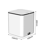 Міні пральна машина для кемпінгу, портативна пральна машина Mini Portable Washing Machine,бела, фото 3