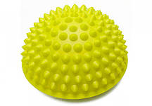 Півсфера масажна кіндербол EasyFit 15 см жорстка жовта