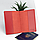 Подарунковий набір №22: обкладинка на паспорт + обкладинка на права (червоний), фото 5