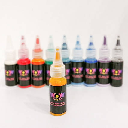 Аквагрим жидкий WOW 20мл. Жовтий