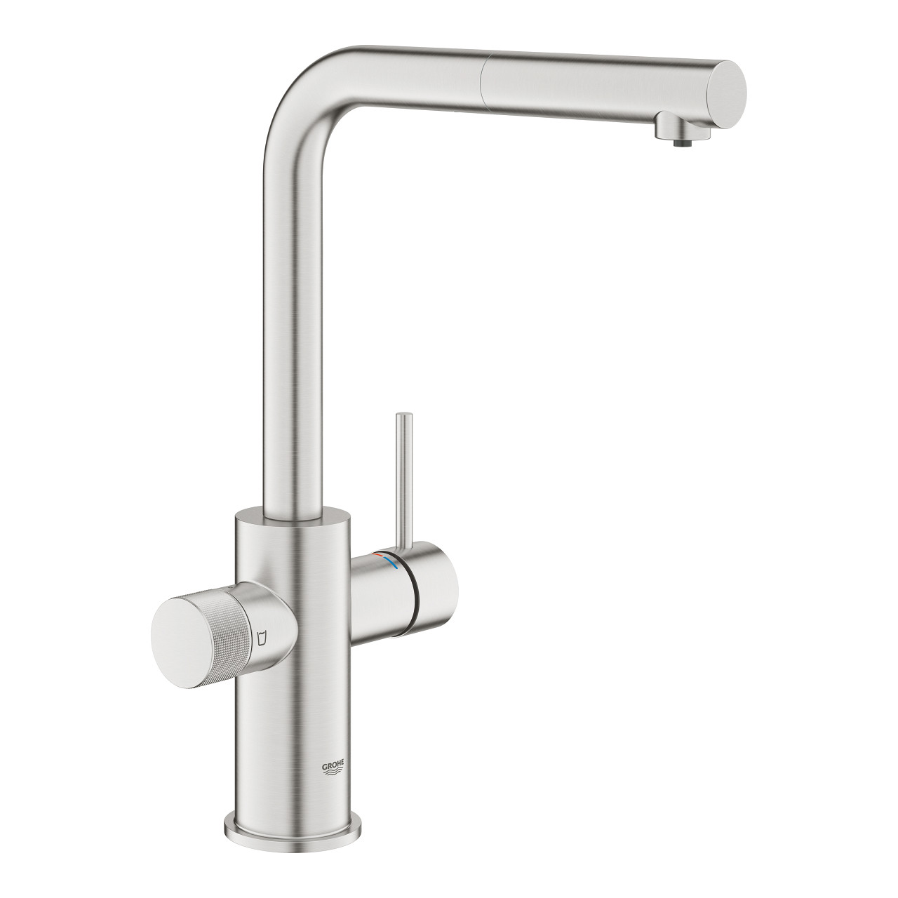 Змішувач для кухні із краном для фільтрованої води GROHE Blue Pure Minta сатин латунь 30590DC0, фото 1