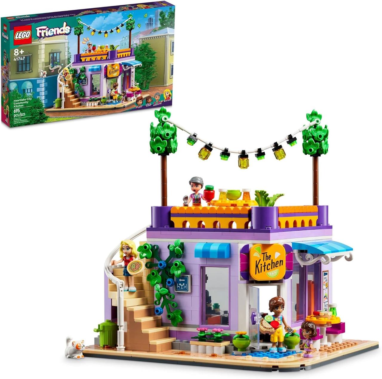 Конструктор Лего Френдс Хартлейк-Сіті. Громадська кухня Lego Friends 41747