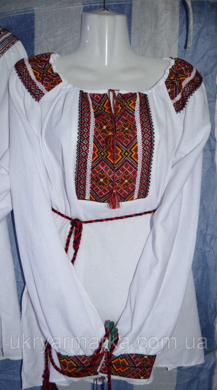 Вишита жіноча сорочка "Мукачівський замок"