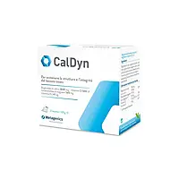 CalDyn 21 саше, БАД, остепороз, поддержка костей и мышц, дефицит кальция и витамина Д, Metagenics, КалДин