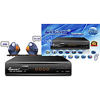 Цифровой комбинированный ресивер T2/S2 Eurosky ES-19 Combo