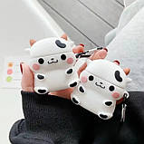 Чохол 3D для AirPods Pro 2 1, Захисний силіконовий чохол з милими тваринами, фото 2