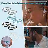 Тримач для навушників Keeepods із захистом від падіння | Захисні силіконові гумки від падіння навушників, фото 9