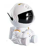 Детский ночник проектор Астронавт "ASTRONAUT MINI" с эффектом звёздного неба, 8 режимов, пульт ДУ
