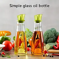 Стеклянный дозатор масла Simple Glass Oil Bottle | Стеклянная бутылка для масла