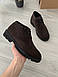 Коричневі замшеві черевики 40, 41, 45 розмір, фото 5