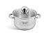 Каструля 3.0 л з нержавіючої сталі з кришкою Edenberg (EB-3005), фото 2