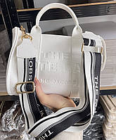 Сумка Big Tote Bag White Leather