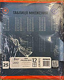 Зошит учнівський 12 арк, клітинка, Leader (25/600), фото 3