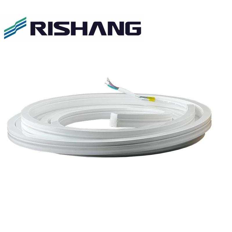 Світлодіодний гнучкий неон RGB RISHANG RX2284AP, 24V, 12x18мм, 12W, фото 1