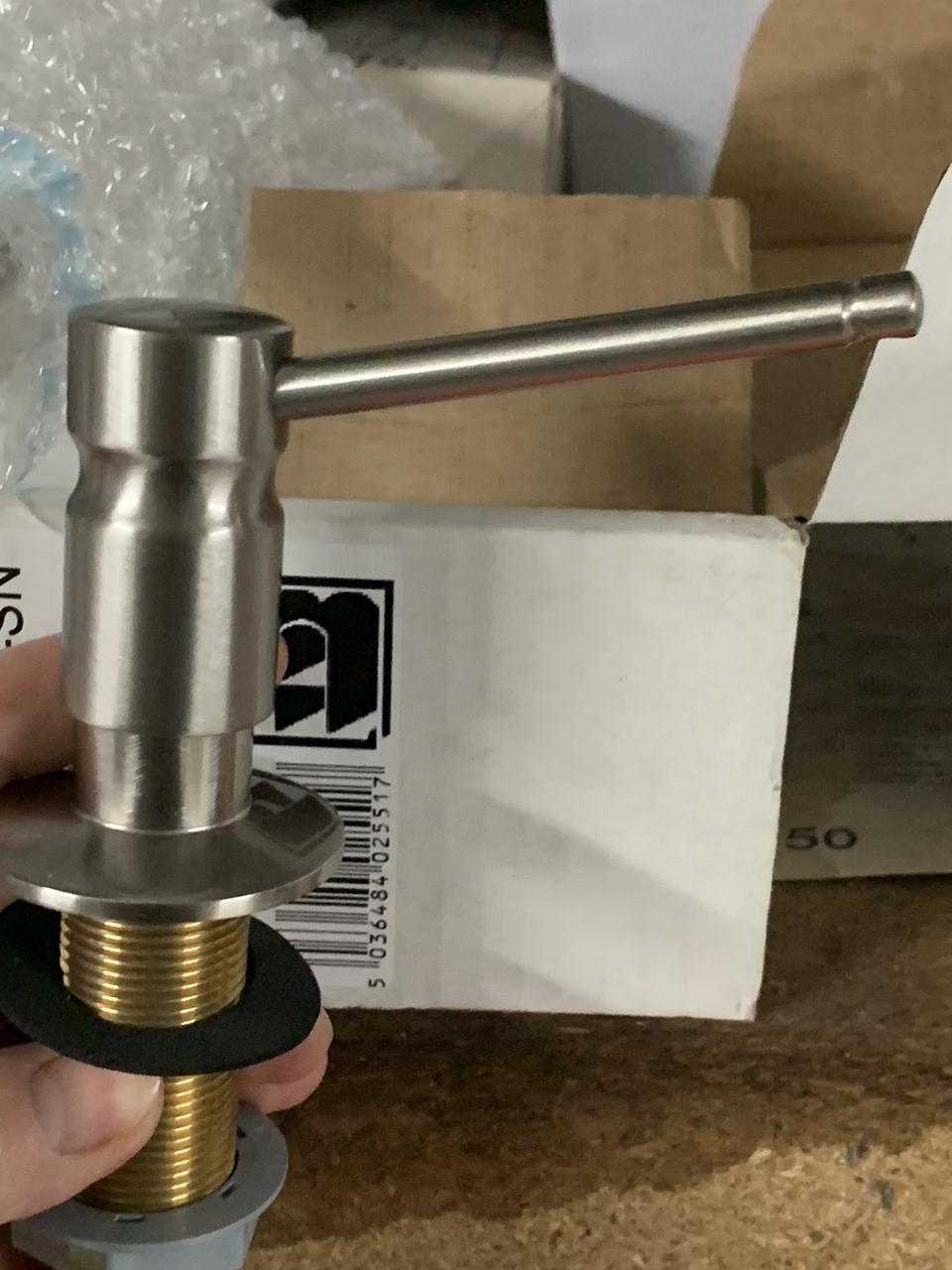 Дозатор миючого засобу McAlpine SOAP-MT102-SN (inox)