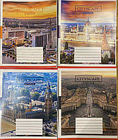 Зошит учнівський 12 арк, клітинка, Leader (25/600)