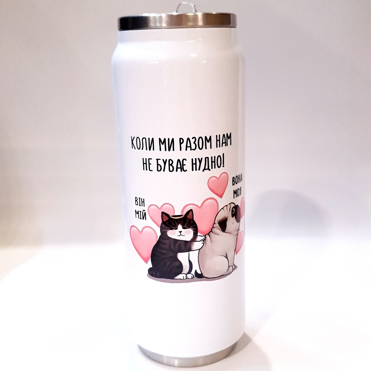 Термос "Коли ми Разом "від KLik Print, фото 1