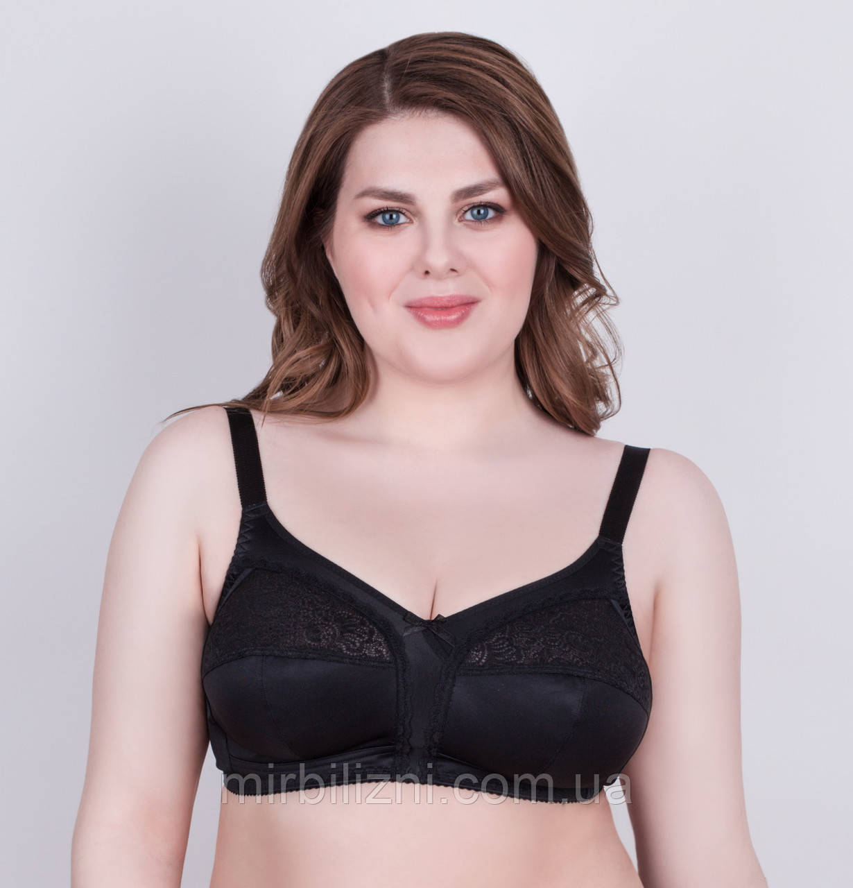Бюстгальтер Milavitsa чорний, арт.104082 (без каркасів, без кісточок)