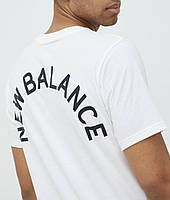 Мужская футболка New Balance NB Нью беланс Белая