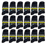 Теплые мужские термоноски Columbia 18 пар 41-46 р простые и качественные для повседневной носки, удобные