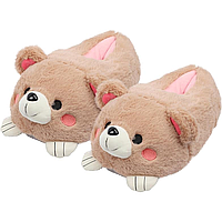 Домашні капці ведмедики бурі