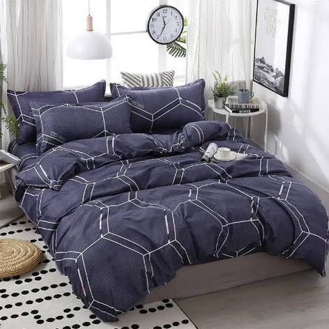 Полуторний комплект постільної білизни із Бязі Голд "Марс", фото 2