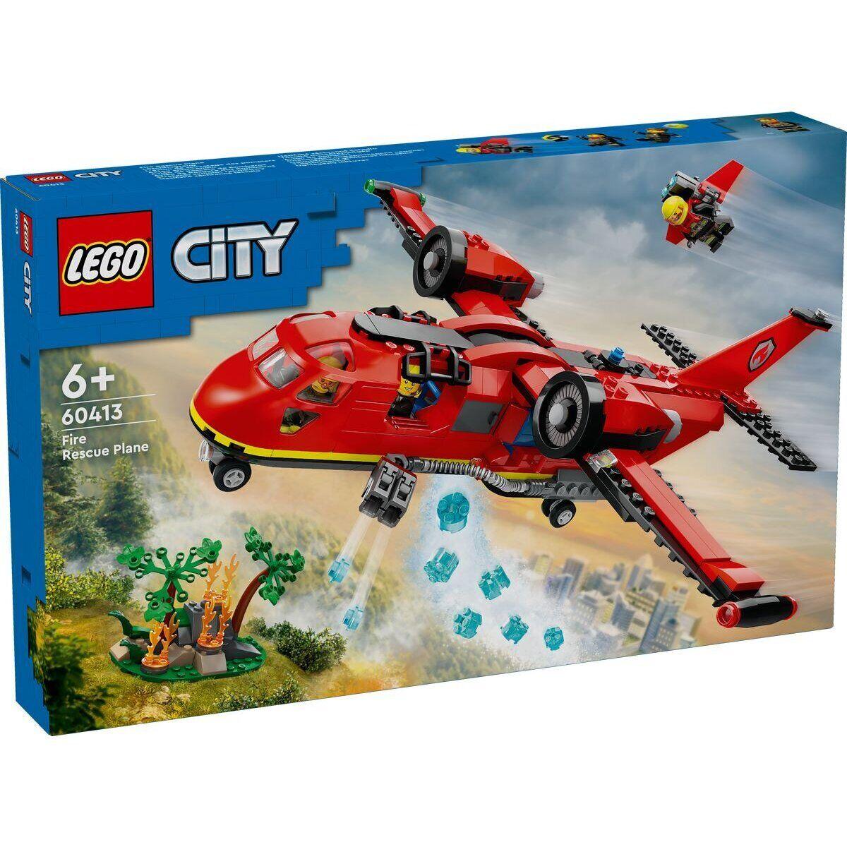 Lego City Пожежний рятувальний літак 60413, фото 1