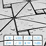 Самоклеюча алюмінієва плитка 300х300х3мм Срібло зі стразами SW-00001325, фото 4