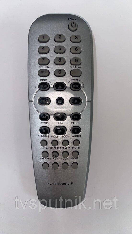 Пульт Philips RC-19137005-01Р (DVD)