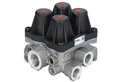 Багатосистемний клапан, 4-контурний (M16x1,5/M22x1,5) VOLVO FH, FH12, FH16, FM, FM12, FM9 08.93- PRO1220040