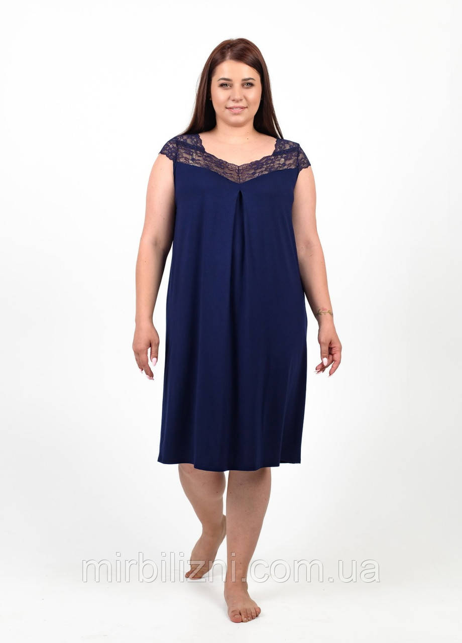 Сорочка N.EL темно-синій, арт.1267-92 ( )